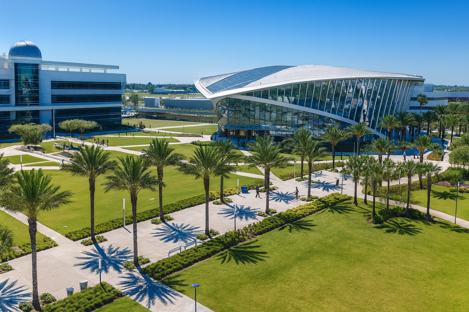 Embry-Riddle Campus Aerial View